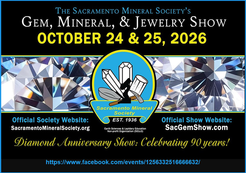 Sac Gem Show Flyer 2026